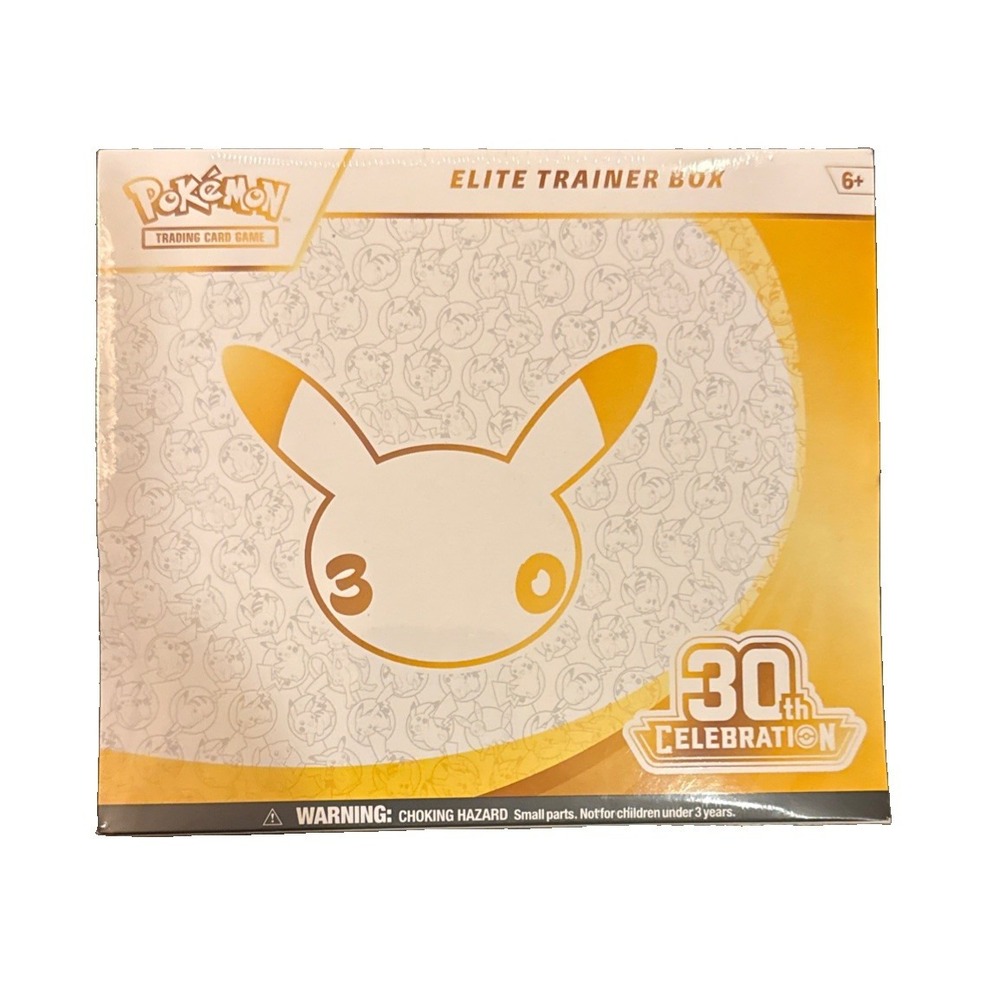 Pokemon 30th Anniversary TCG Celebrations Elite Trainer Box Set New Sealed ✨